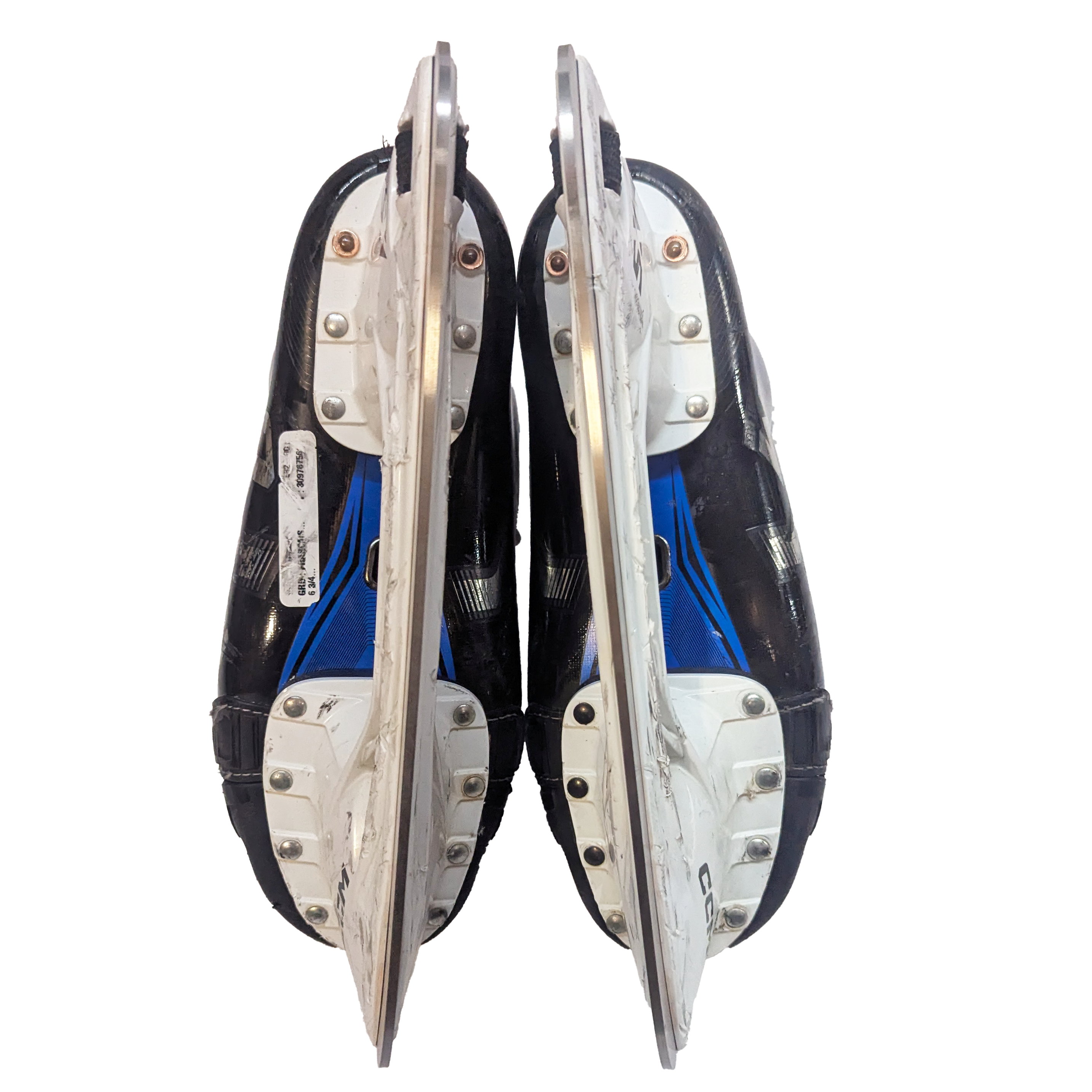 CCM Ribcor 100k Pro - Used NCAA Pro Stock Hockey Skates - Size 6.75D